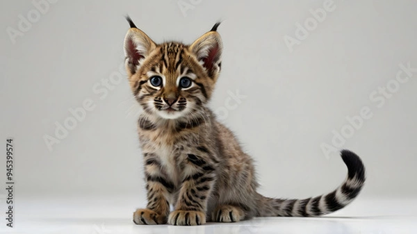 Fototapeta lynx litten