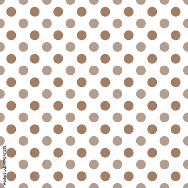 Obraz seamless polka pattern