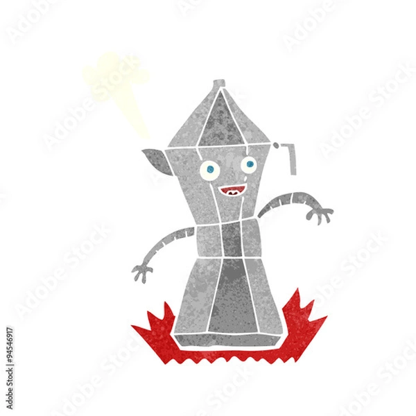 Fototapeta cartoon coffee pot