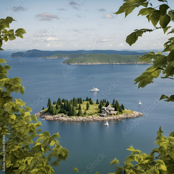 Obraz tropical island