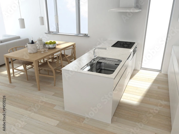 Fototapeta キッチンシーン1