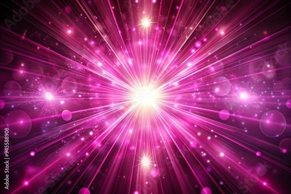 Fototapeta abstract background with stars and glitter