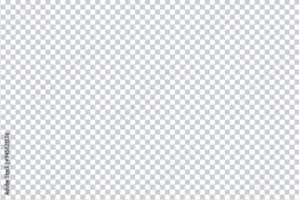 Obraz Transparent pattern background, gray and white chessboard pattern, Transparent grid Photoshop background 