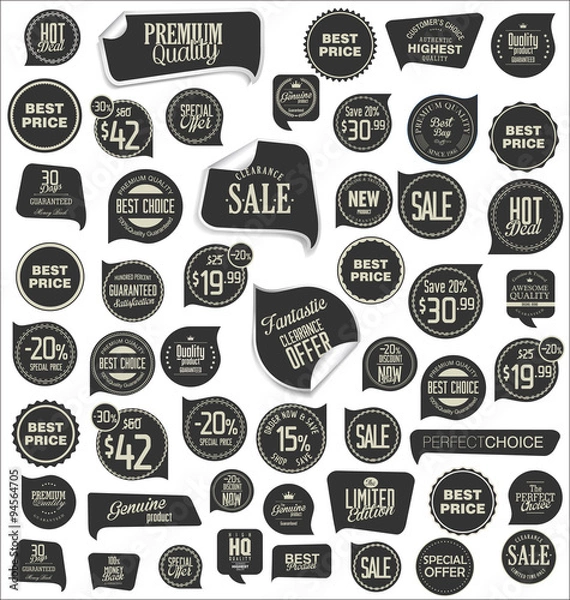 Obraz Sale price tag collection