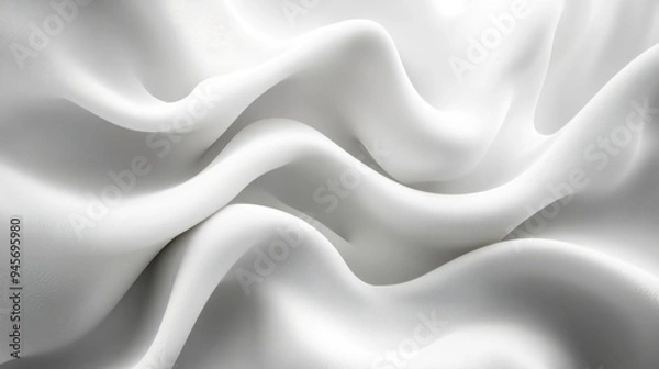 Obraz Elegant White Fabric Background