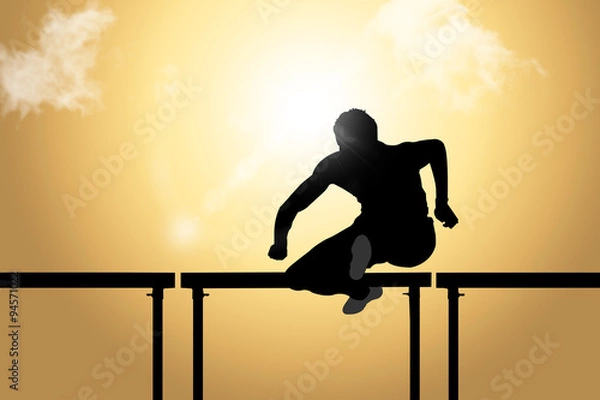 Obraz 허들 달리기