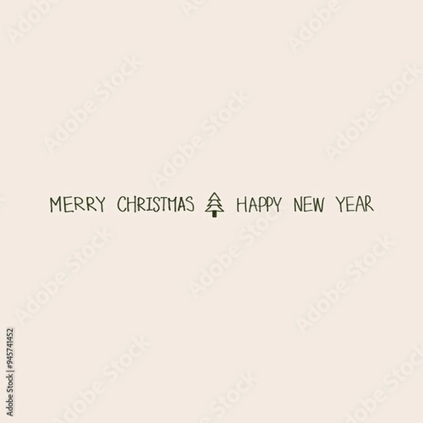 Obraz Chriistmas and New Year Background