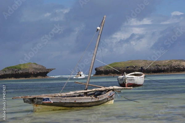 Obraz Barche a Watamu