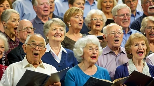 Fototapeta chorus+old