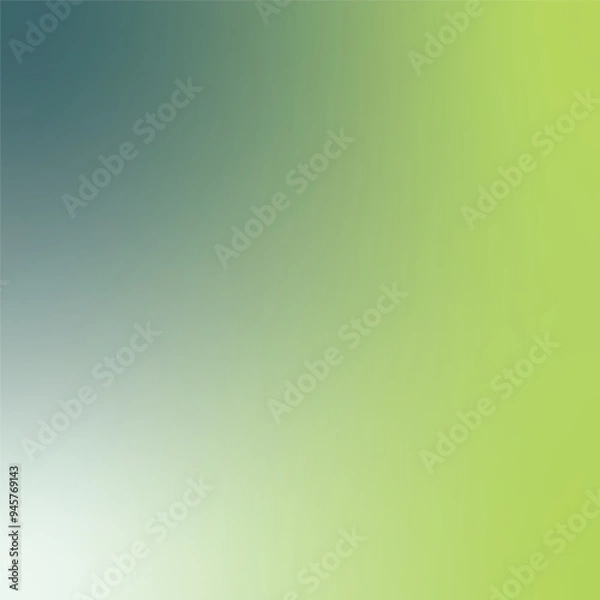 Obraz Soft Gradient background with Green Color