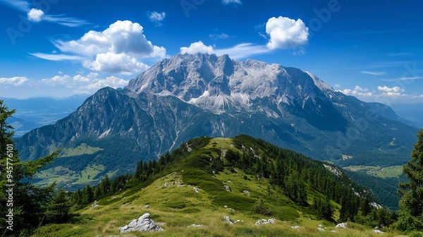Obraz landscape in the mountains