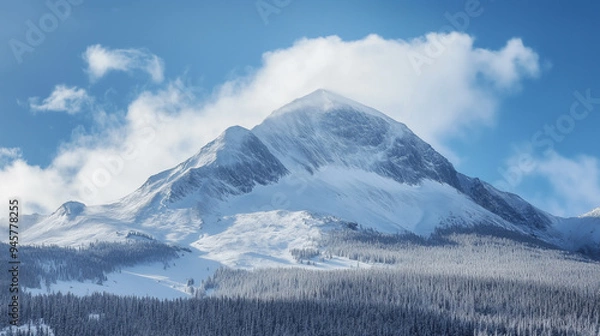 Obraz Mountains, beautiful natural scenery