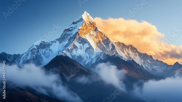 Obraz Beautiful natural scenery of the mountain