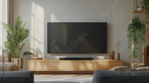 Fototapeta Modern Living Room Decor.