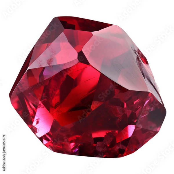 Obraz ルビー　宝石　抜き画像　リアル