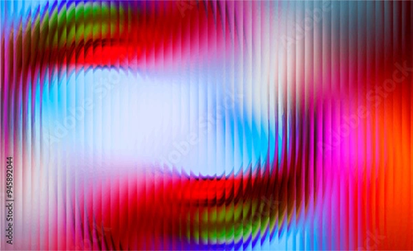 Fototapeta Gradient Multicolored. Vector Glass grainy Blurred neon in pastel colors. For covers, wallpapers, branding and other projects. Multicolored glass texture for banner, wallpaper, template, print.