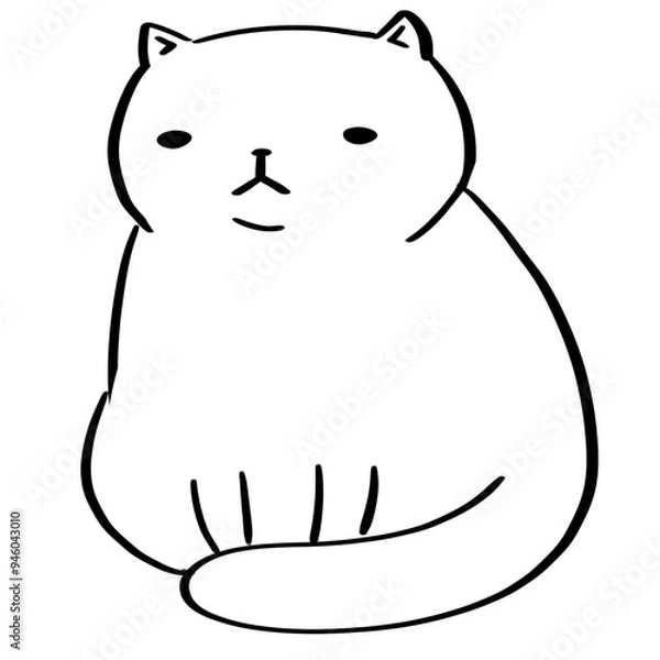 Fototapeta Angry Cat