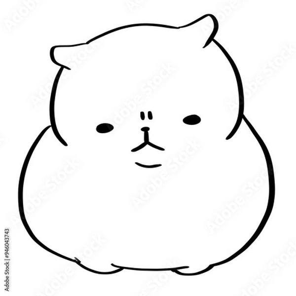 Fototapeta Angry Cat