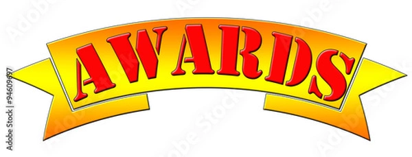 Obraz Awards Badge sign text