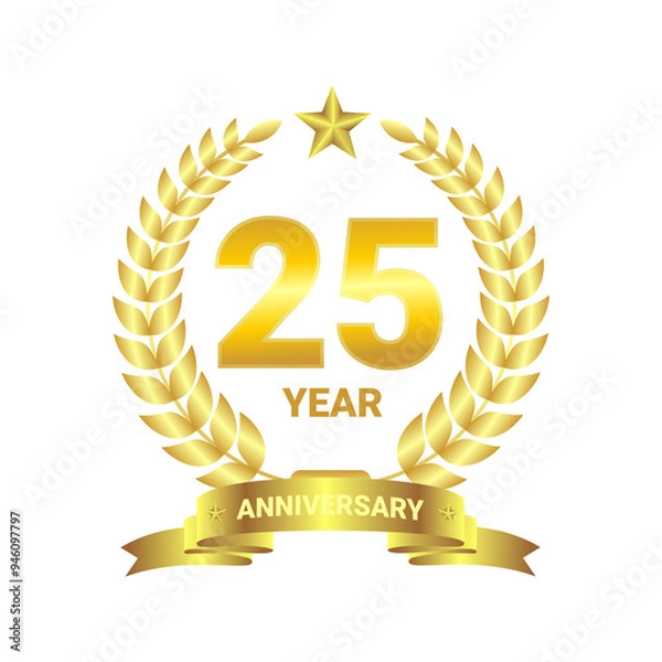 Obraz 25 th anniversary 