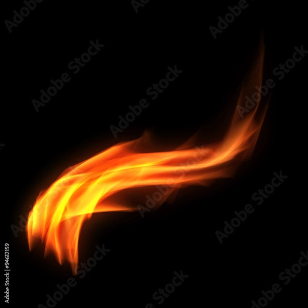 Obraz Flame Isolated