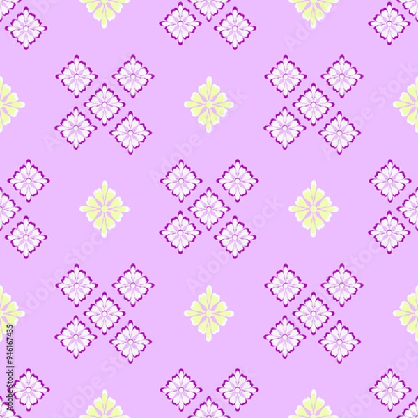 Fototapeta seamless pattern with hearts