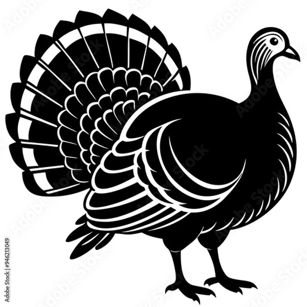 Obraz Animals silhouette vector image