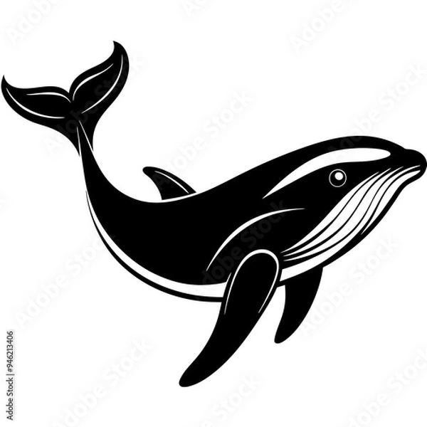 Obraz Animals silhouette vector image