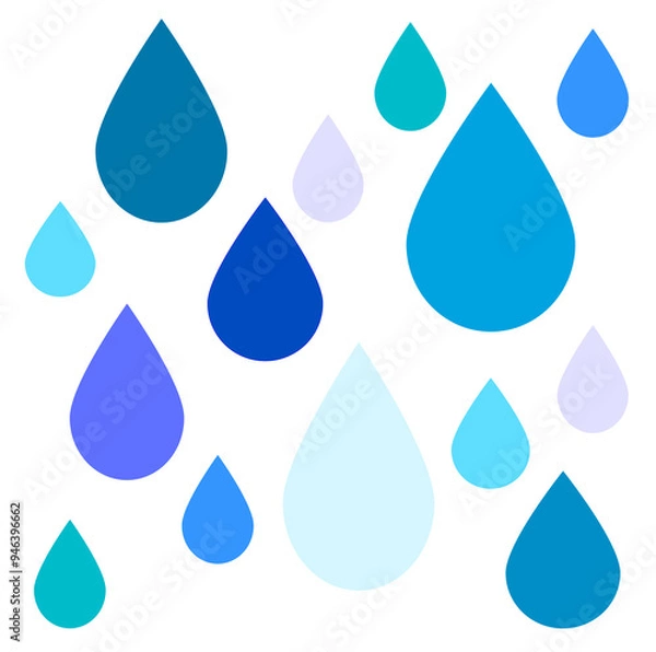 Fototapeta 水滴ベタ