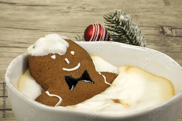 Obraz Piernik w wannie