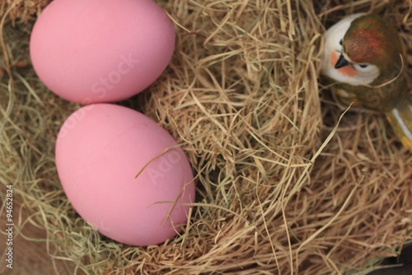 Obraz pink pickled preserved egg