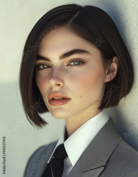 Obraz portrait of a business lady 