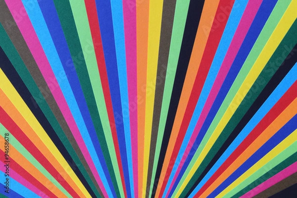 Obraz bunter Fächer