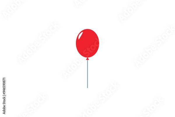 Obraz balloon isolated on white