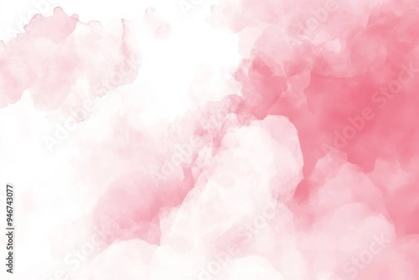 Fototapeta Watercolor background abstract texture with color splashes