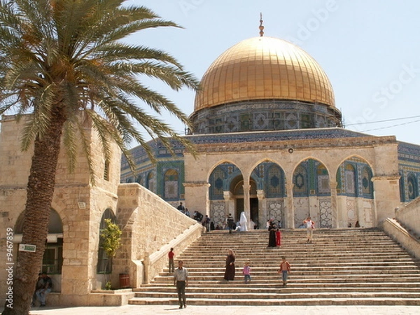 Fototapeta Dome of the Rock, Jeruzalem