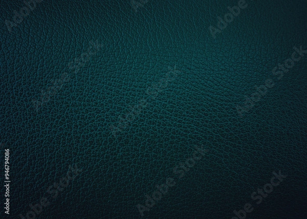 Obraz blue leather texture, dark green leather texture 