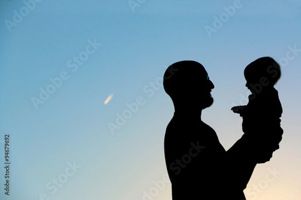 Obraz ojciec i dziecko