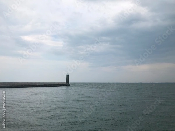 Obraz lighthouse at sea