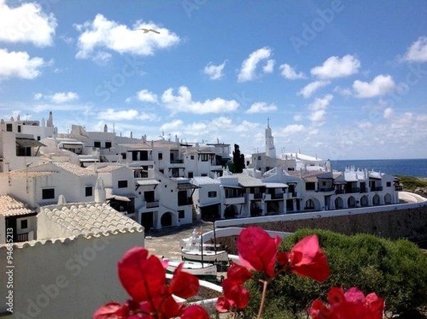 Fototapeta Binibequer, Menorca