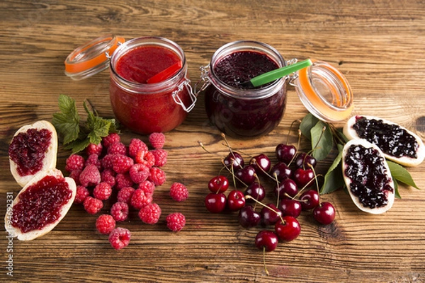 Obraz Forest fruit jam
