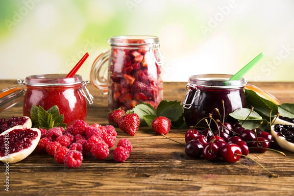Obraz Forest fruit jam
