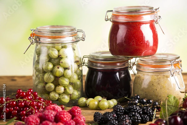 Obraz Forest fruit jam
