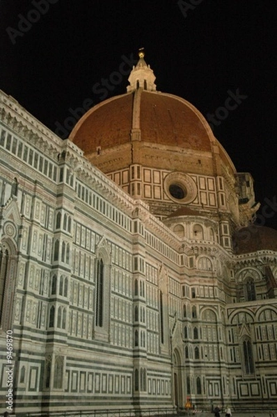 Obraz FLORENCE CATHEDRAL AT NIGHT