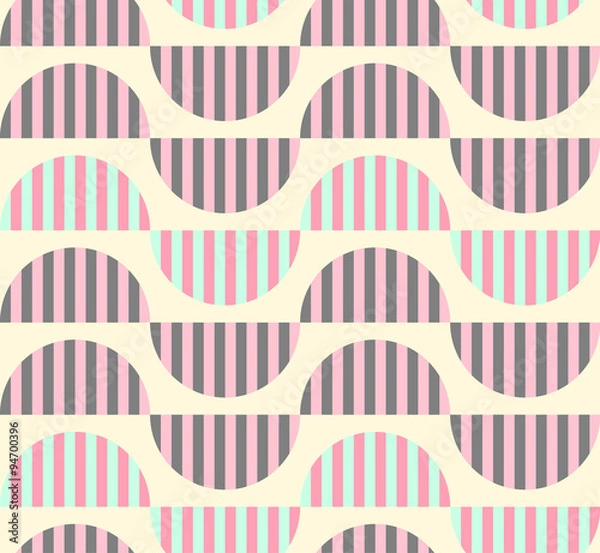 Fototapeta Geometric seamless pattern background.