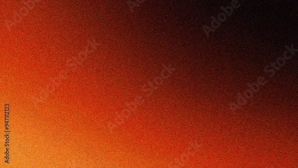 Obraz Red grainy texture effect abstract gradient background  dark vibrant color flow wave copy space