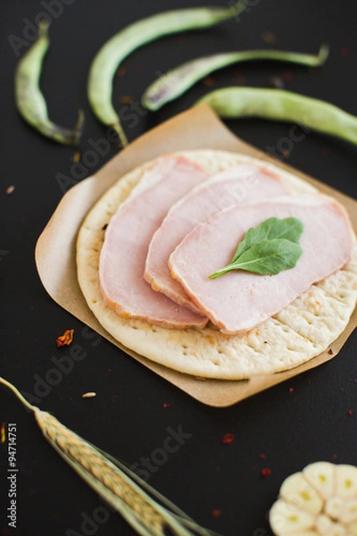 Obraz Tortilla with meat