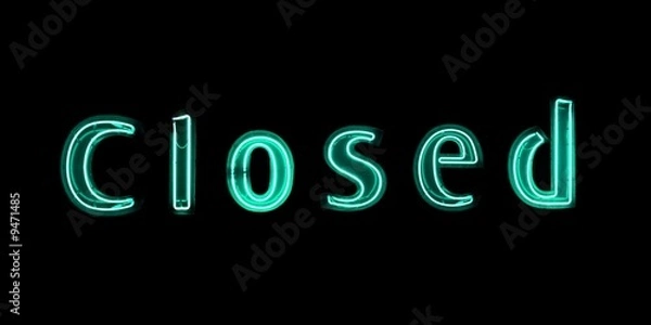 Obraz Closed