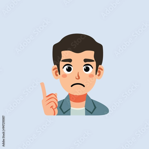 Fototapeta animation character emoji emotion icon