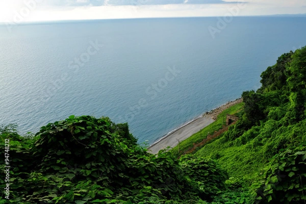 Fototapeta View of beautiful sea